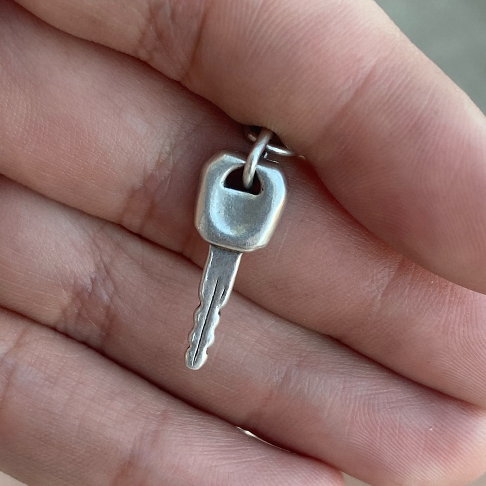 Retired car key charm